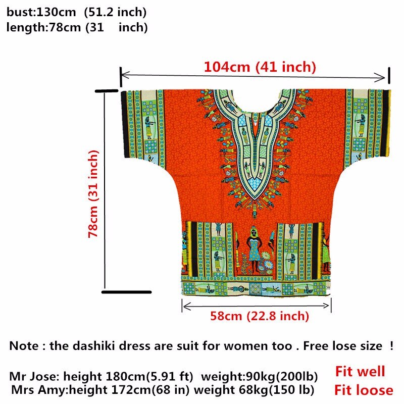 2022 XXXL African Fashion Dashiki Design Floral Dress African Traditional Print Dashiki Dress for Men and Women