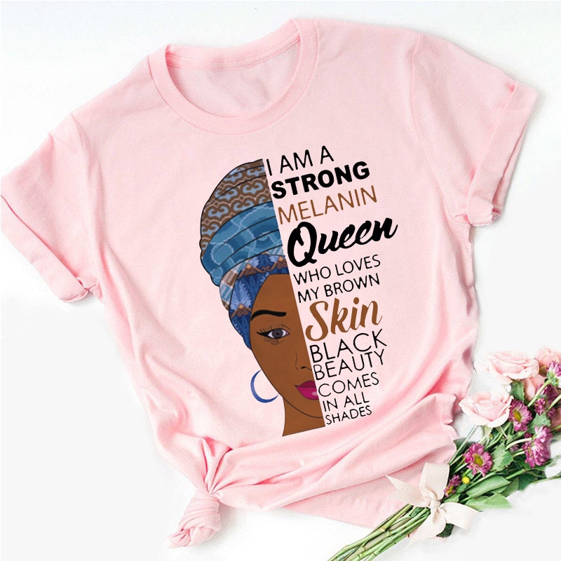 A CHILD OF GOD A WOMANOF FAITH woman tshirt yellow ladies clothes African black girl history month female Tshirt melanin T shirt