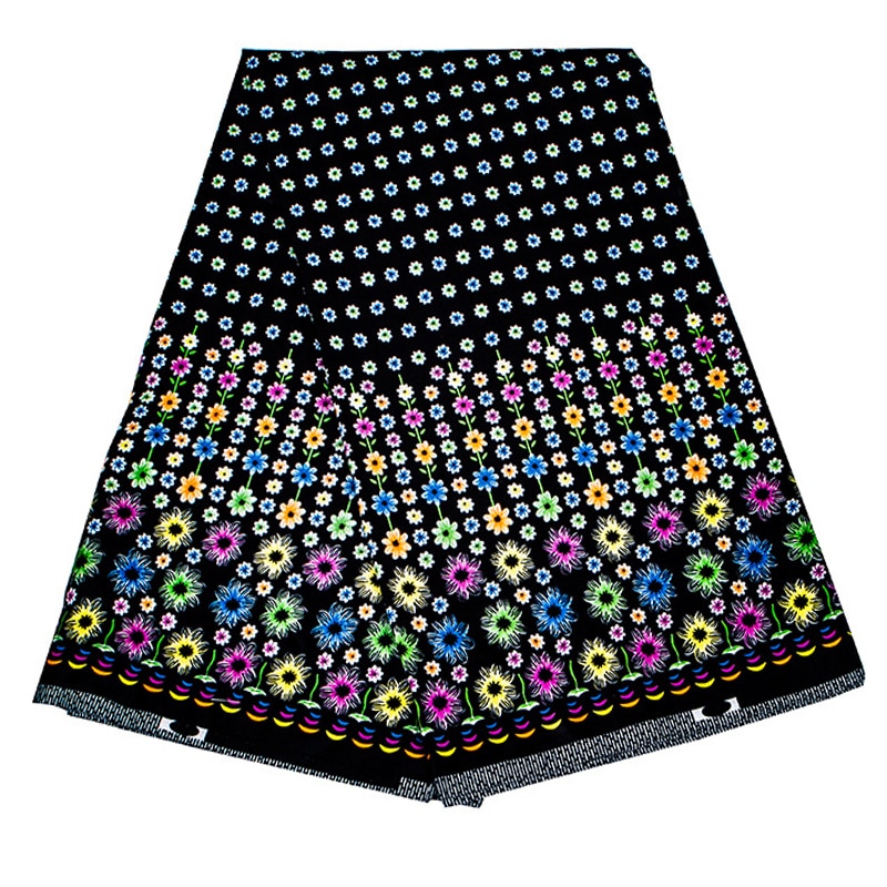 African Print Fabric Real Wax Dot Textile Sewing Dress Tissu Toy Patchwork Loincloth Designer Pagne 100% Polyester High Quality