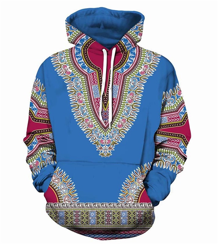 African Dashiki Hoodie/Suit Men's Casual 3D Printed Ethnic Style Sweatshirt Pants Set Men/Women Folk-Custom Streetwear Tracksuit