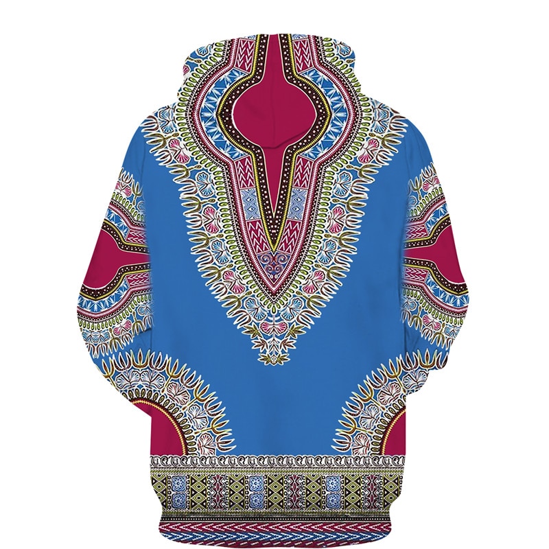 African Dashiki Hoodie/Suit Men's Casual 3D Printed Ethnic Style Sweatshirt Pants Set Men/Women Folk-Custom Streetwear Tracksuit