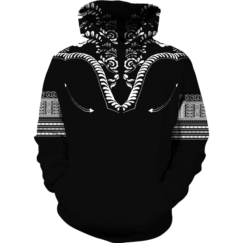 African Dashiki Hoodie/Suit Men's Casual 3D Printed Ethnic Style Sweatshirt Pants Set Men/Women Folk-Custom Streetwear Tracksuit