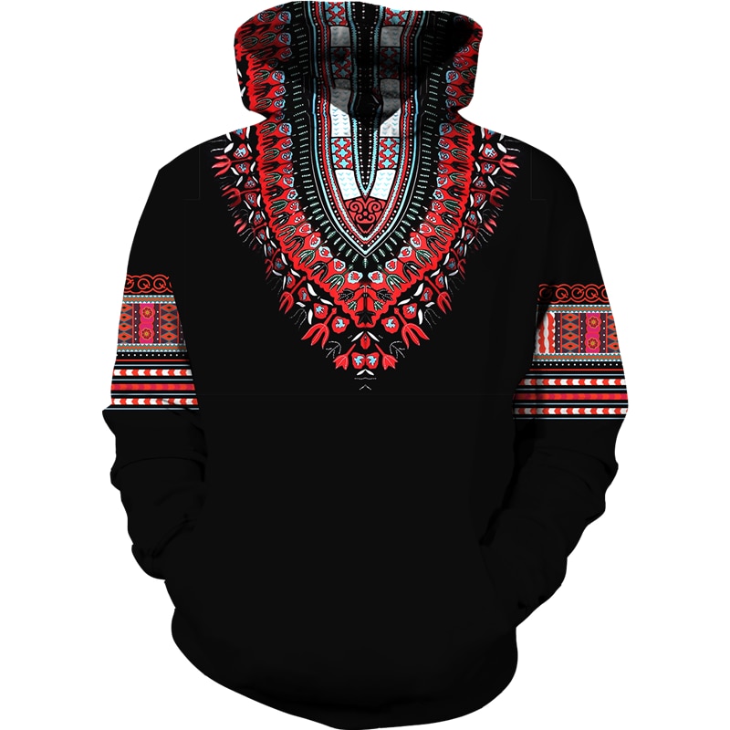 African Dashiki Hoodie/Suit Men's Casual 3D Printed Ethnic Style Sweatshirt Pants Set Men/Women Folk-Custom Streetwear Tracksuit