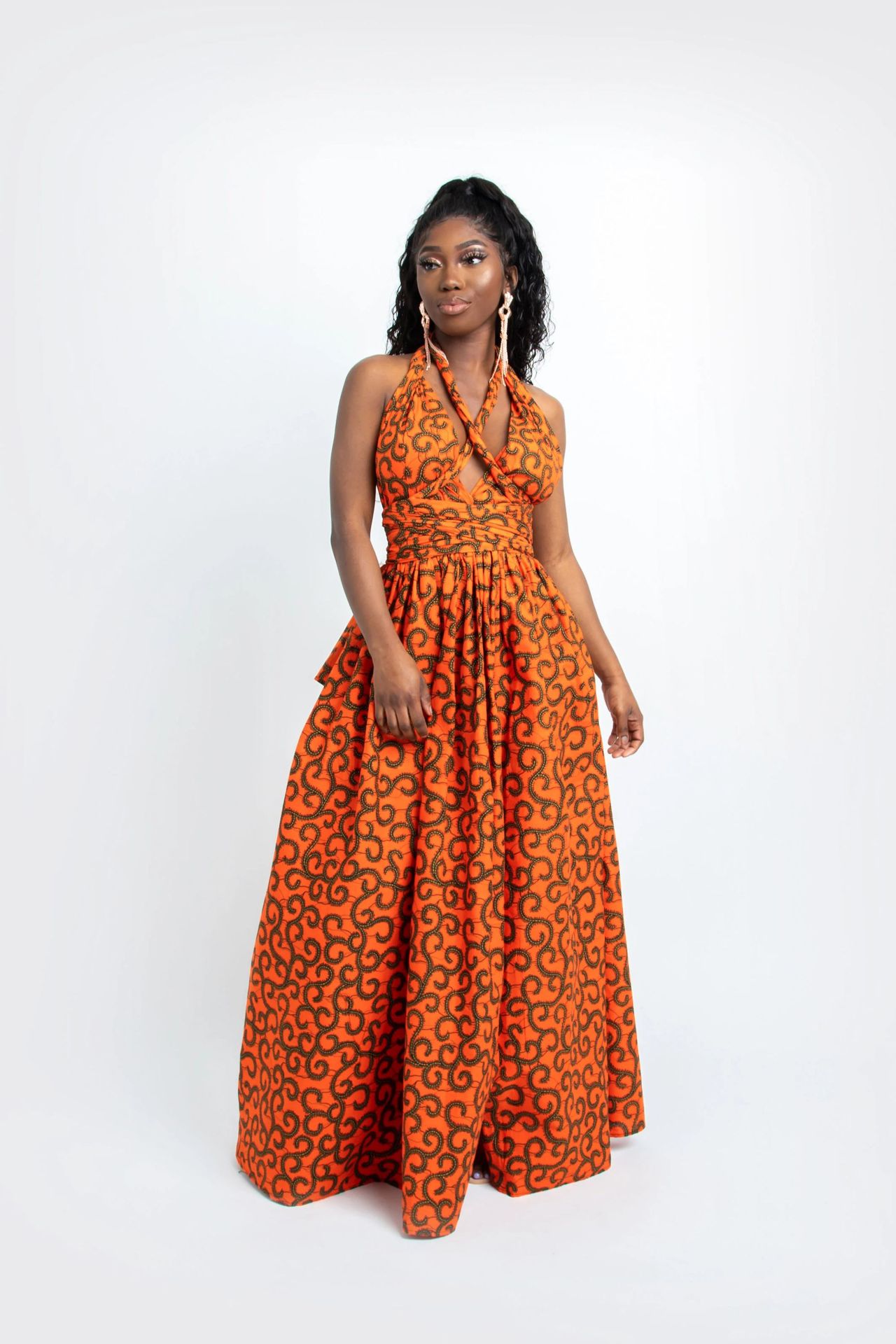 Long African Dress Women Traditional African Clothing Dashiki Ankara Summer Maxi Sundress Elegant Fashion Casual Multiple Wear