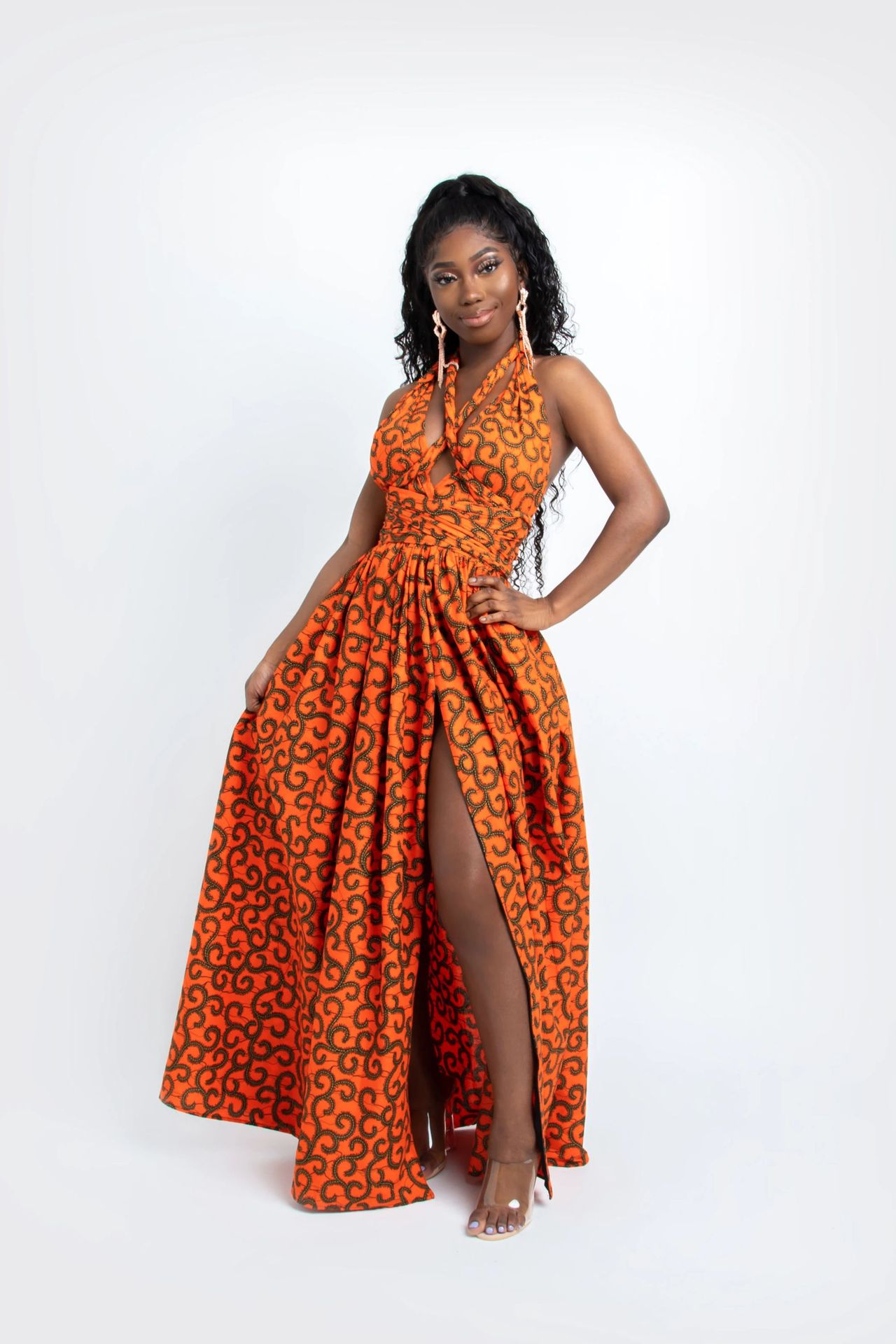 Long African Dress Women Traditional African Clothing Dashiki Ankara Summer Maxi Sundress Elegant Fashion Casual Multiple Wear