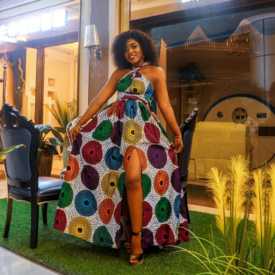 African Dresses for Women Fashion Ankara Print Dresses African style with multi-way wearing Maxi Dress for Women