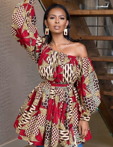 African Cute Dresses For Women Traditional African Clothing Dashiki Ankara Summer Bandage Dress Hijab Print African Clothes