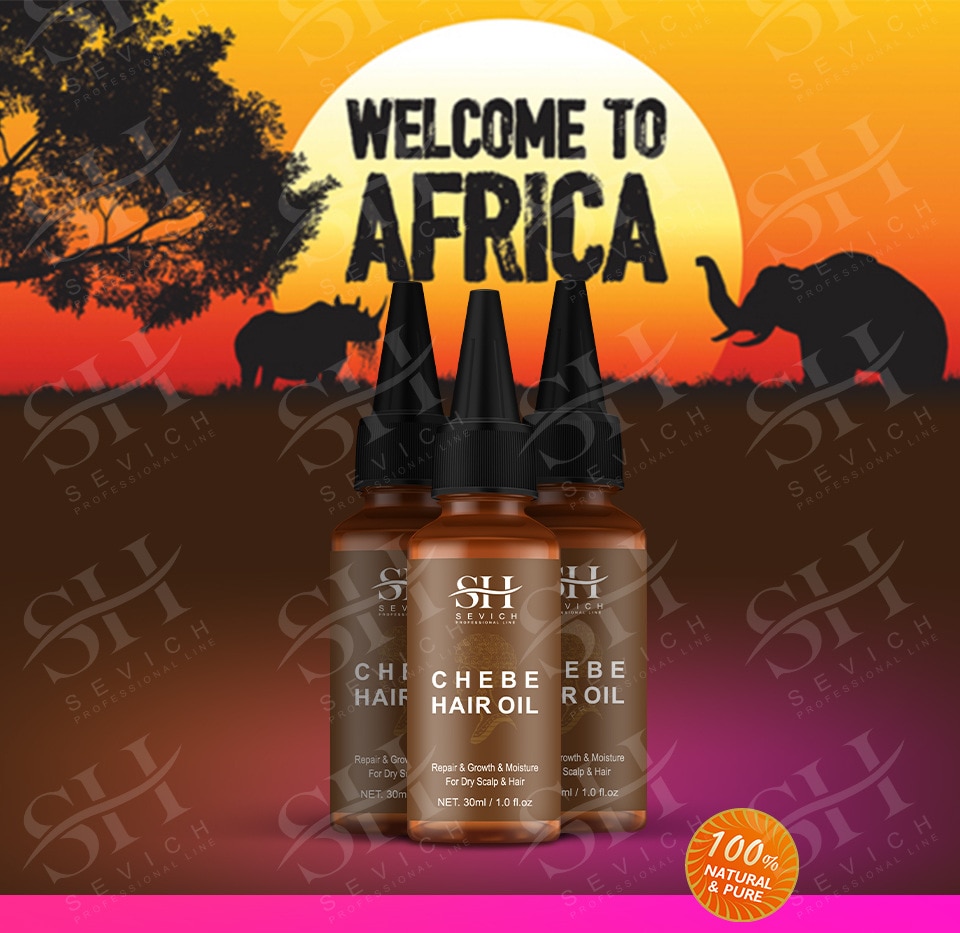 African Chebe Hair Powder, Hair Strengthener Chebe Extreme Hair Growth Powder, Fast Edges Growth Oil, Anti Alopecia Hair Oil 38g