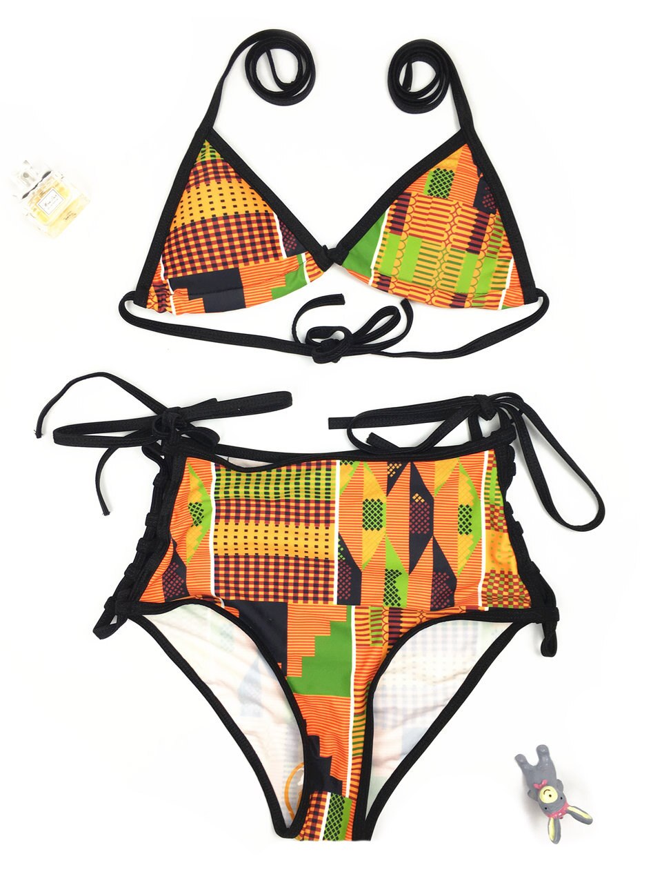 African Print Swimsuit Summer Bikini Tribal Swimwear