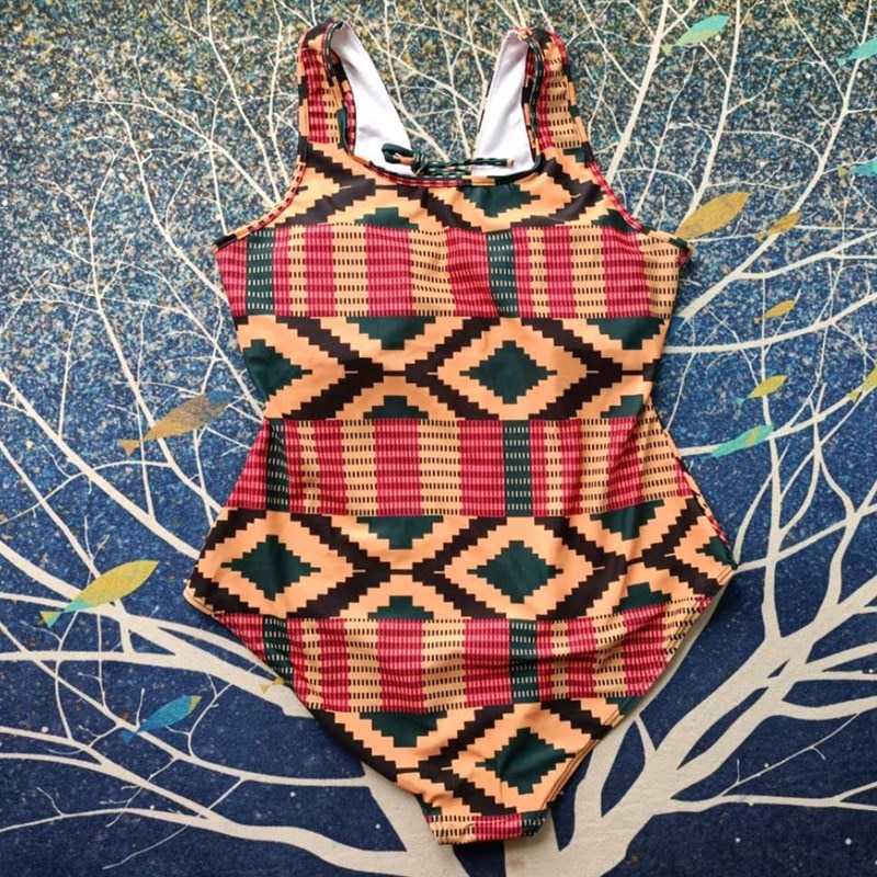 African Swimwear Women Plus size One Piece Swimsuit female Large Big Swim Bathing Suit Obese Woman Print Brazilian Monokini 4XL