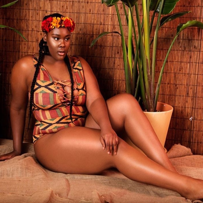 African Swimwear Women Plus size One Piece Swimsuit female Large Big Swim Bathing Suit Obese Woman Print Brazilian Monokini 4XL