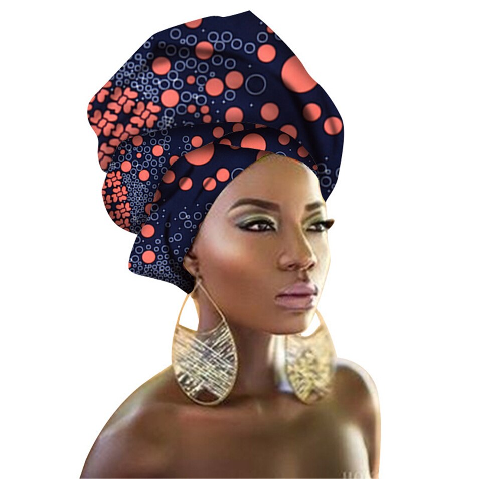 29Color African Head Wraps Nigerian Gele Headtie for Women Rich Print Headband Traditional Bazin Dresses Scarf 50*180CM