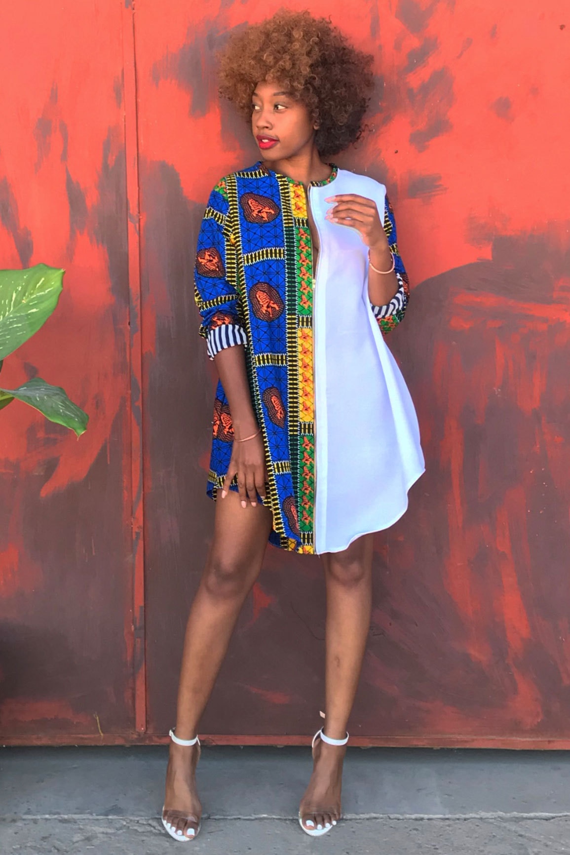 2022 African Dashiki Shirt Dresses for Women Plus Size Fashion Long Shirt Print Patchwork Ethnic Clothes Ankara Top Maxi Vestido