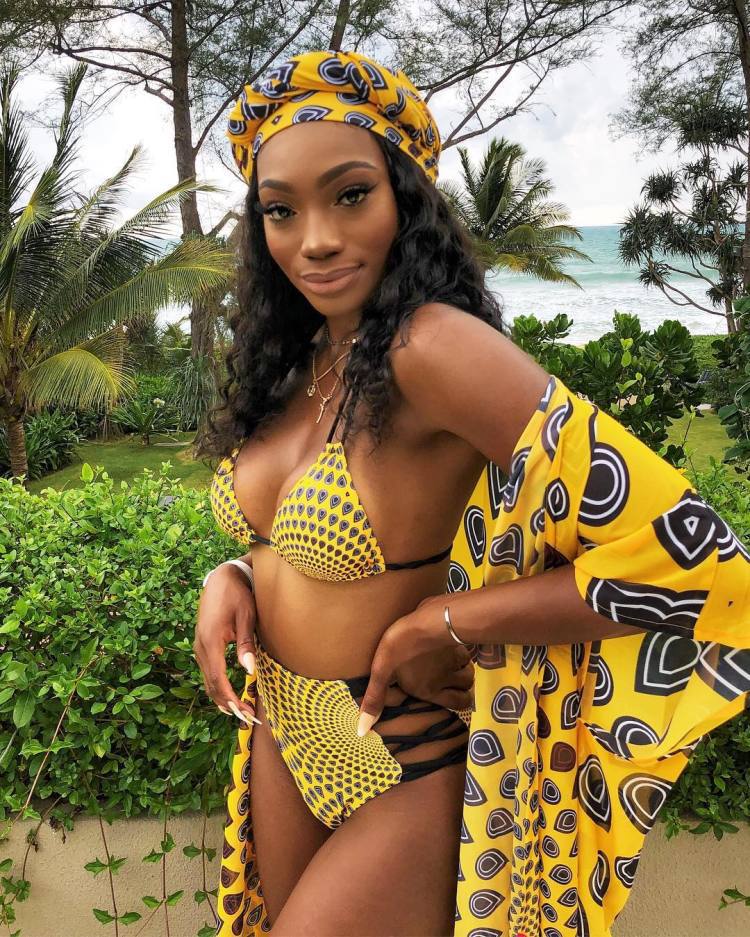 Fashion African Clothes Women Dahsiki Summer 3Pcs Bikini Suit Robe Africaine African Dresses Ethnic Ladies Swimsuit Clothing