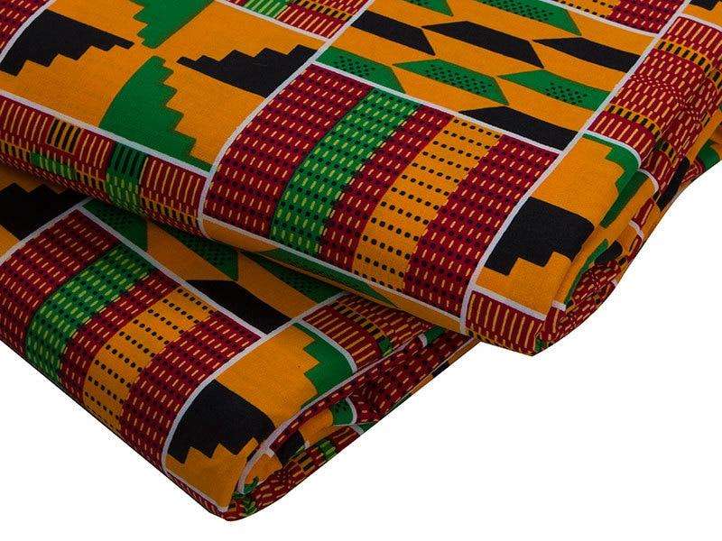 Soft Classic Ankara African Prints Kente Fabric Real Wax Pagne 100% Cotton Top Africa Sewing Material For Dress Africa Patchwork