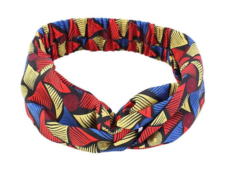 African Pattern Print Headband for Women Twist Style Hair Band Ladies Salon Make Up Head Wrap Headwear Turban Girls Accessories