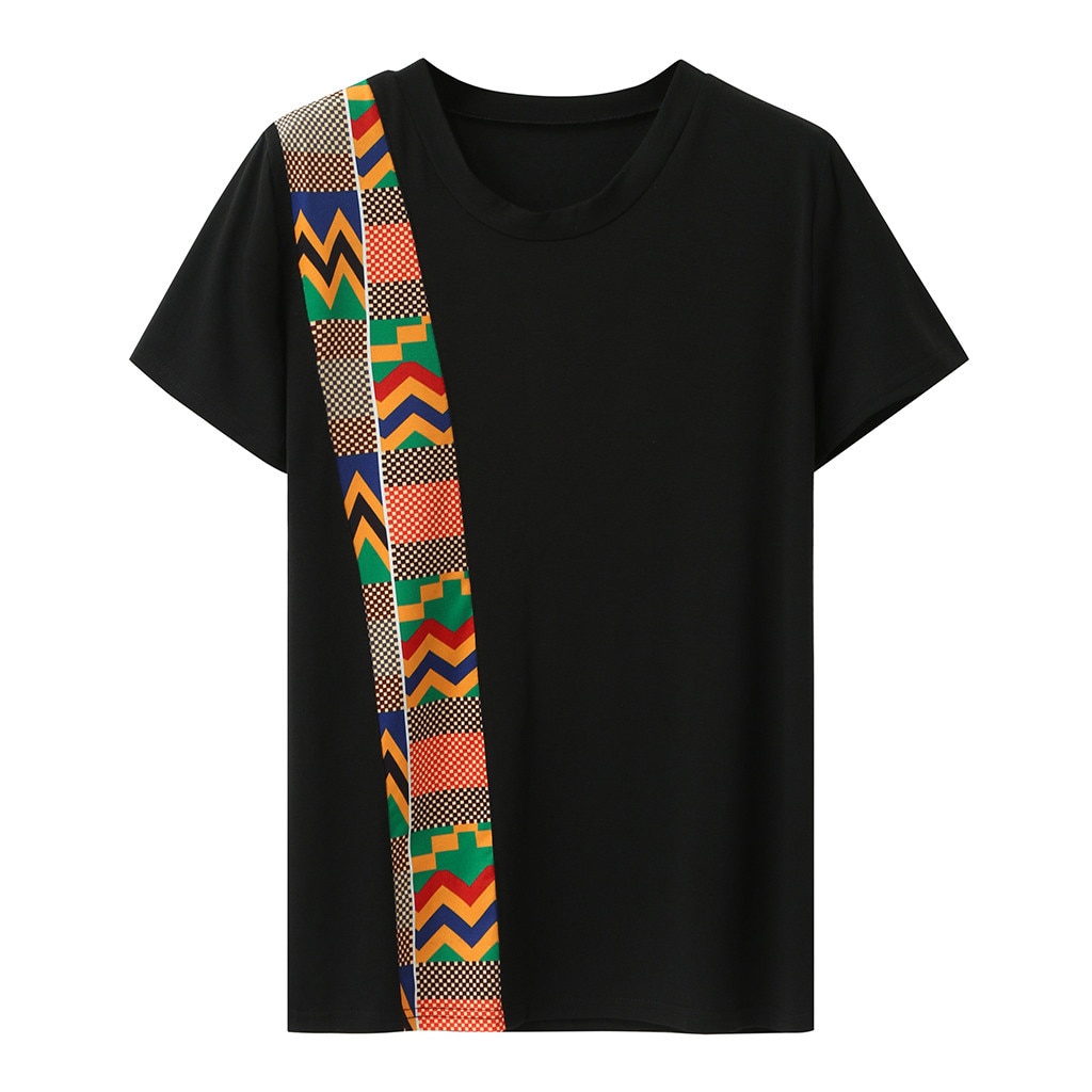 Couple Clothes Summer T Shirt Men African Print Ethnic T-shirt O-neck Short Sleeve Casual Tee Tops For Women Camiseta 2022